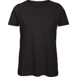 T-shirt femme col rond B&C Inspire TW043 - Black