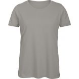 T-shirt femme col rond B&C Inspire TW043 - Light Grey