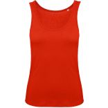 Débardeur femme bio TW073 - Fire Red