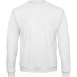 Sweatshirt col rond ID.202 WUI23 - White de face