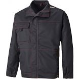 Veste de travail Lakemont CV1001 - Black / Red