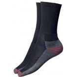 Chaussettes Cushion Crew DCK0008 - Black / Grey / Red