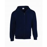 Sweat-shirt Heavy Blend™ Full Zip Hooded 18600 - Navy