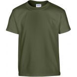 T-shirt enfant manches courtes heavy 5000B - Military Green