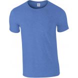 T-shirt homme col rond softstyle 6400 - Heather Royal