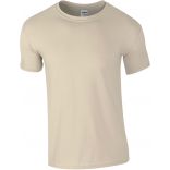 T-shirt homme col rond softstyle 6400 - Sand