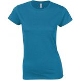 T-shirt femme col rond softstyle 6400L - Antique Sapphire