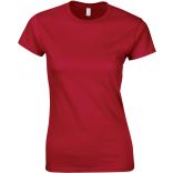 T-shirt femme col rond softstyle 6400L - Cherry Red