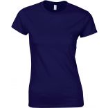 T-shirt femme col rond softstyle 6400L - Cobalt