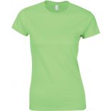 T-shirt femme col rond softstyle 6400L - Mint Green