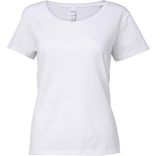 T-shirt femme Softstyle® Deep Scoop 64550L - White