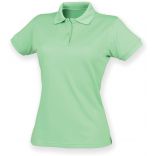 Polo femme Coolplus H476 - Lime