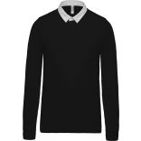 Polo rugby K213 - Black / White