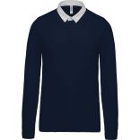 Polo rugby K213 - Navy / White