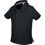 Polo bébé manches courtes K248 - Black