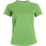 T-shirt femme manches courtes col rond K380 - Lime