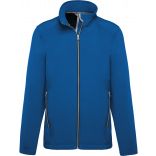 Veste softshell homme 2 couches K424 - Light Royal Blue