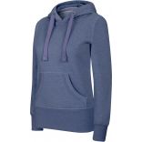 Sweat-shirt homme capuche bio K463 - Blue Heather 