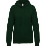 Sweat-shirt femme à capuche K473 - Forest Green