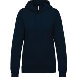 Sweat-shirt femme à capuche K473 - Navy