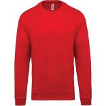 Sweat-shirt unisexe col rond K474 - Red