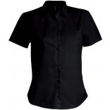 Chemise manches courtes femme Judith K548 - Black