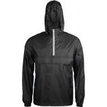 Coupe vent 1/4 zip K602 - Black / White