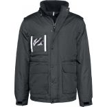 Parka workwear manches amovibles K6106 - Black