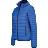 Doudoune femme légère à capuche K6111 - Light Royal Blue