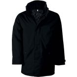 Parka doublure matelassée K677 - Black