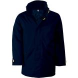 Parka doublure matelassée K677 - Navy