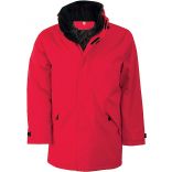 Parka doublure matelassée K677 - Red