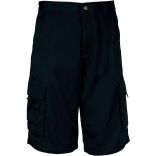 Bermuda Homme mutipoches K777 - Black