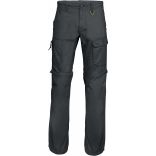 Pantalon 2 en 1 multipoches transformable en bermuda K785 - Black