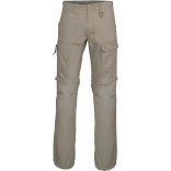 Pantalon 2 en 1 multipoches transformable en bermuda K785 - Dark Beige