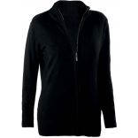 Cardigan femme zippé K962 - Black