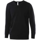 Pull homme col V K965 - Dark Grey