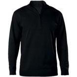 Pull homme 1/4 ZIP K970 - Black