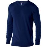 Pull homme col V K974 - Light Navy