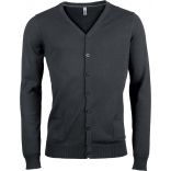 Cardigan boutonné K979 - Dark Grey