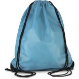 Sac à dos avec cordelettes KI0104 - Lagoon - 44 x 34 cm