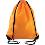 Sac à dos avec cordelettes KI0104 - Orange - 44 x 34 cm