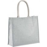 Sac de plage en jute KI0219 - Cool Grey-One Size