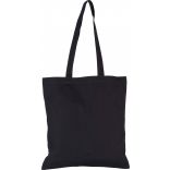 Sac shopping en coton canvas KI0250 - Black