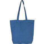 Sac cabas en coton bio KI0252 - Dusty Blue