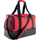 Sac de sport collectif KI0618 - Black / Red - 55 x 28 x 34 cm