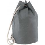 Sac marin en coton avec cordon KI0629 - Grey