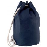 Sac marin en coton avec cordon KI0629 - Navy