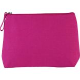 Trousse en coton canvas personnalisable KI0724 - Fuchsia