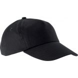 Casquette 5 panneaux First - Black